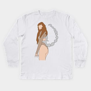 Tove Lo Dirt Femme album cover Kids Long Sleeve T-Shirt